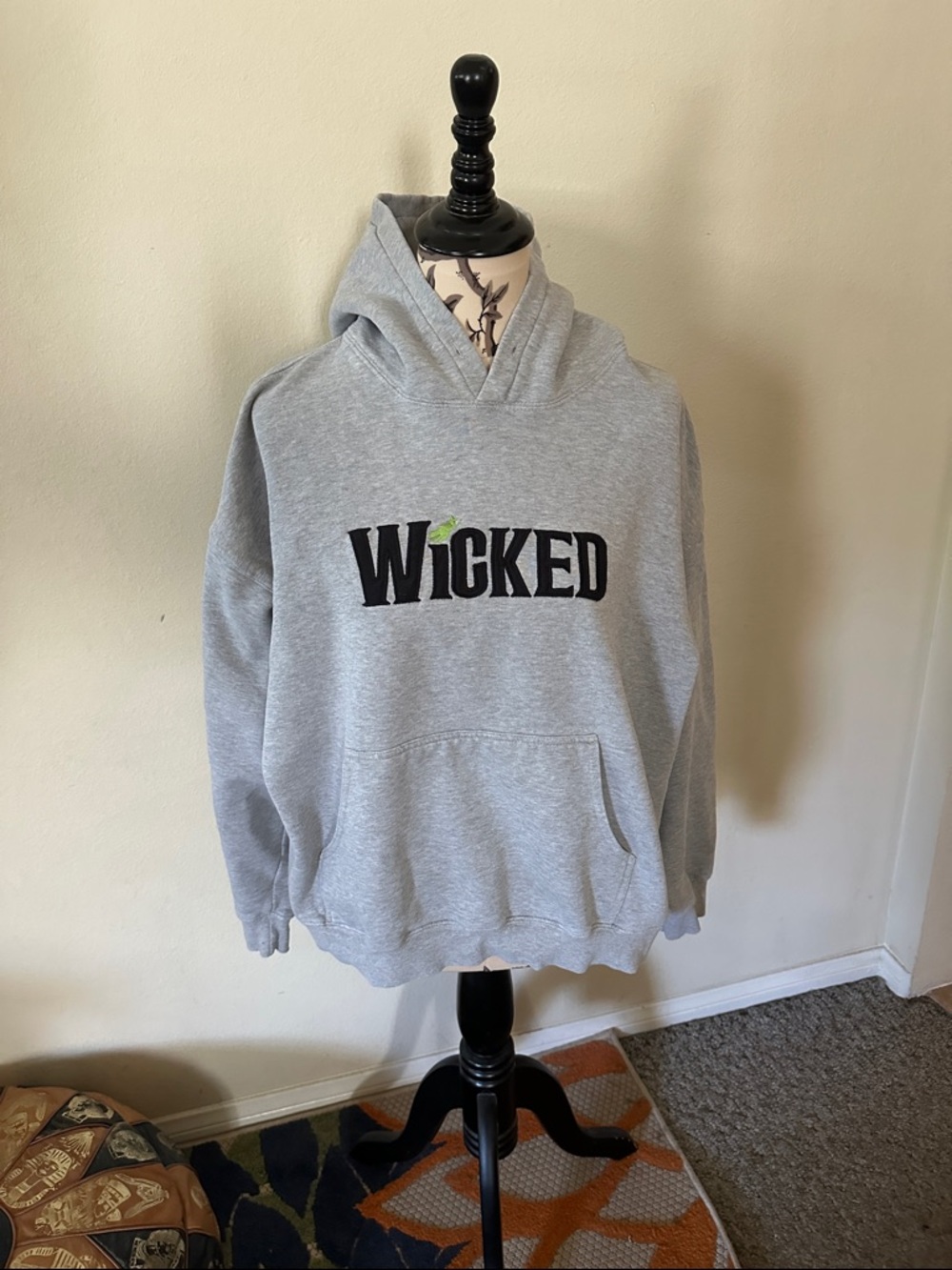 Green for Good Wicked Hoodie Gray